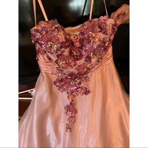 Pink Evening Gown